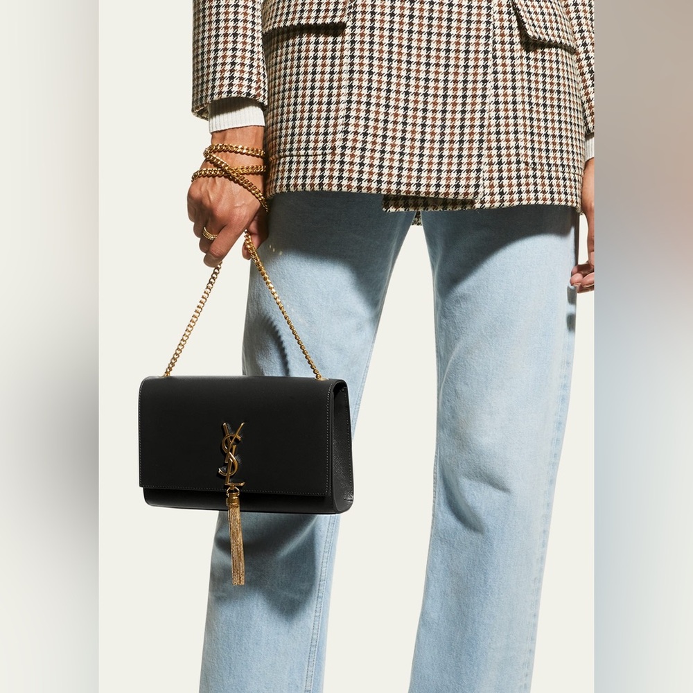 SAINT LAURENT
Kate Medium YSL Monogram shoulder bag